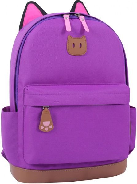 Рюкзак з вушками фіолетовий 54566