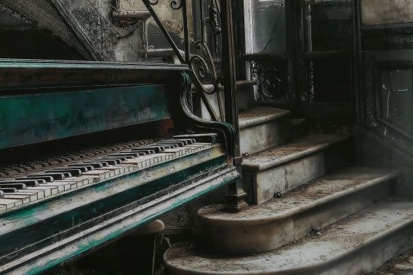 Картина на стекле try Piano 120x80 см Styler GL-00810 