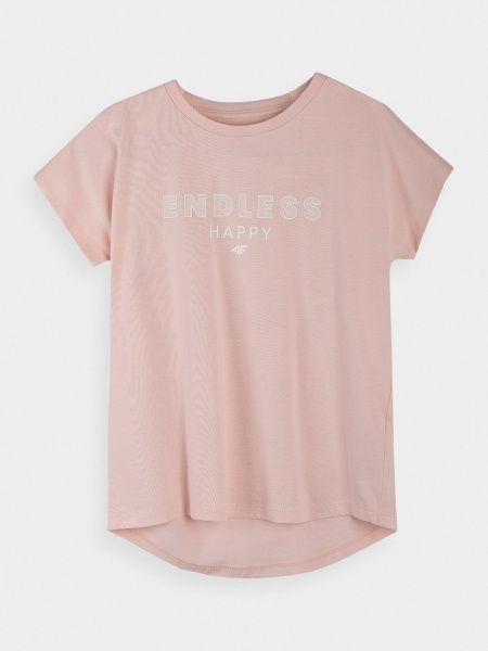Футболка 4F J4L21-JTSD204-56S р.128 розовый