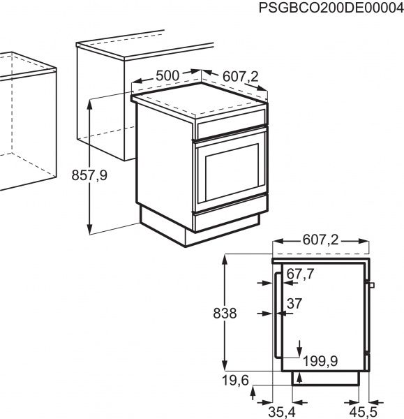 Плита стеклокерамическая Electrolux RKR560100W