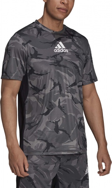 Футболка Adidas M CAMO GT1 H28795 р.XL сірий