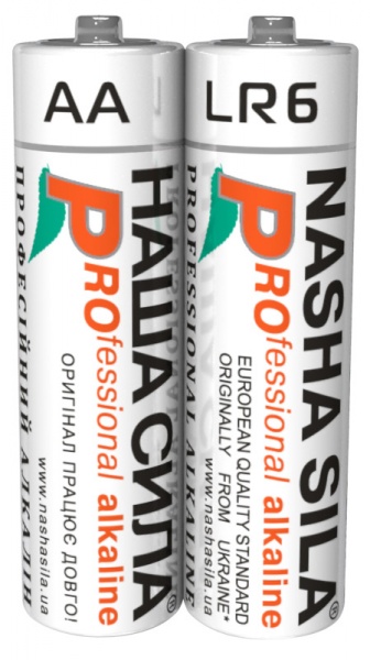 Батарейки НАША СИЛА Pro AA (LR6, 316) 2 шт. (3023) 