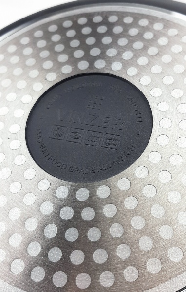 Сковорода wok WOK 28 см Kuro Induction Line 50425 Vinzer