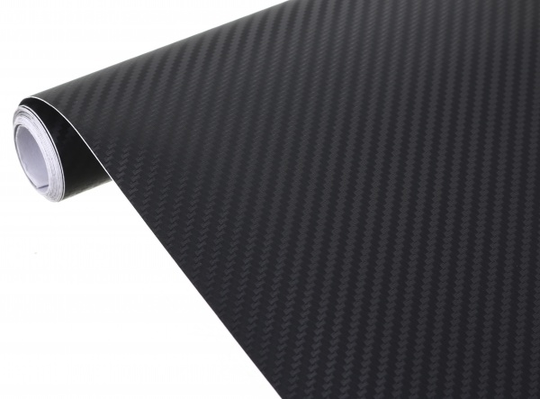 Пленка самоклеющаяся защитная черный карбон 0,67x2 м