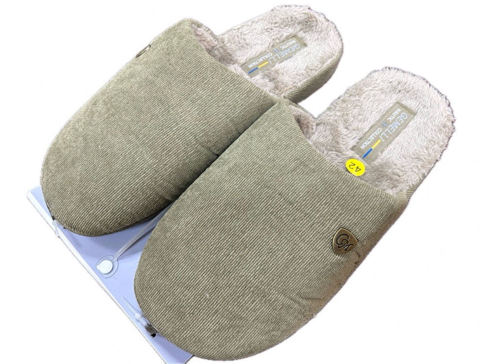 Обувь домашняя Gemelli Боб 8 р.41-45/46 синийоливковый