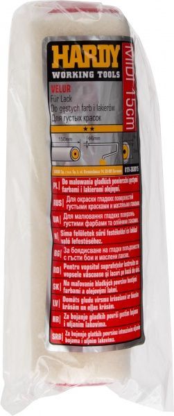 Запасной валик Hardy VELUR 30x150 мм 0120-383015
