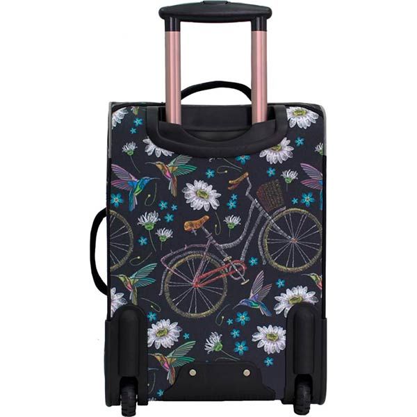 Чемодан Bagland 37666274 70 л разноцветный Леон 194 