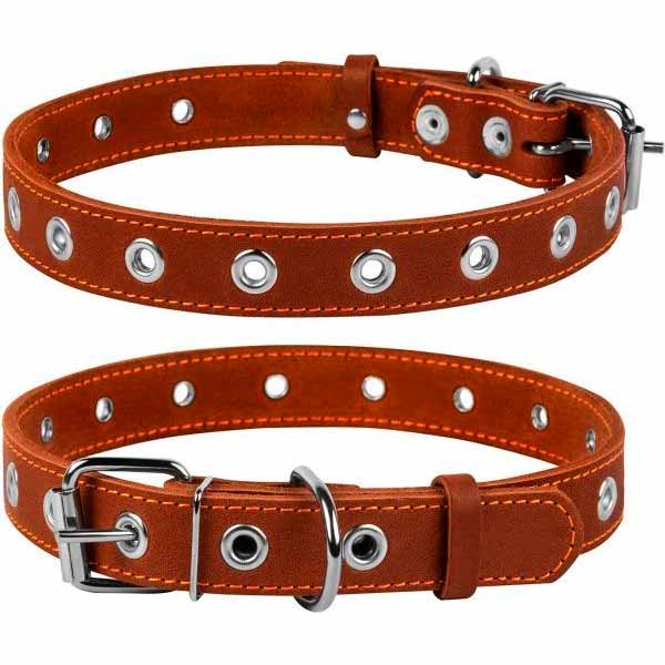 Ошейник Collar безразмерный 2,5х60 см коричневый