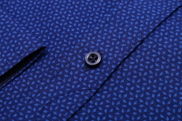 Сорочка дитяча Легпромторг 3815 р.122 синій із блакитним 