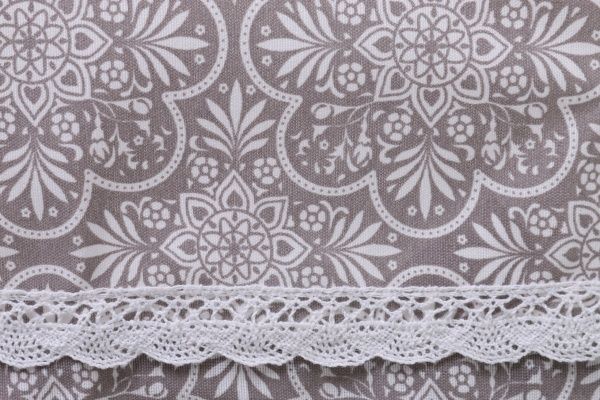 Скатерть Агата Кружево 120x134 см капучино La Nuit 