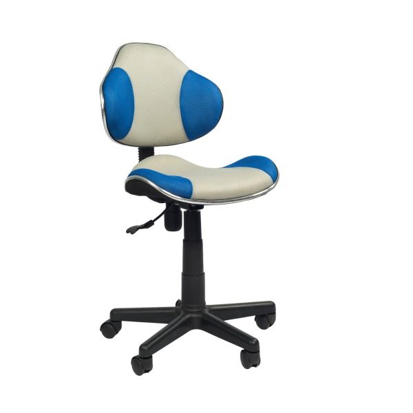 Крісло дитяче STR FW1 сірий/блакитний 