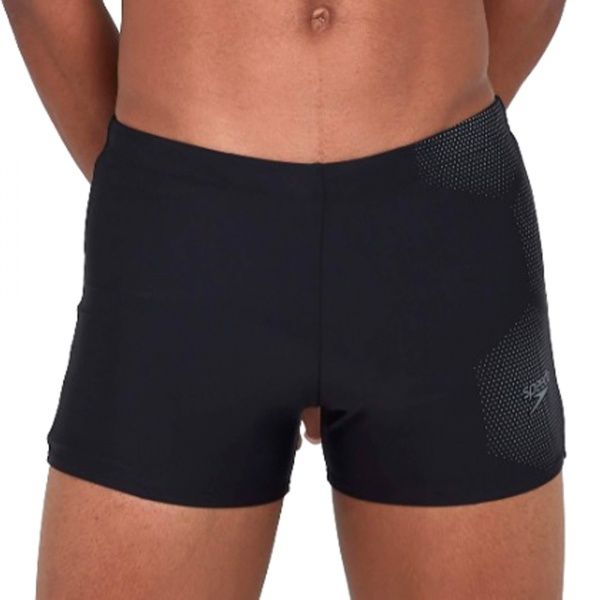 Плавки Speedo TECH LOGO ASHT AM BLACK/GREY 8-11354F130 р.34 черный