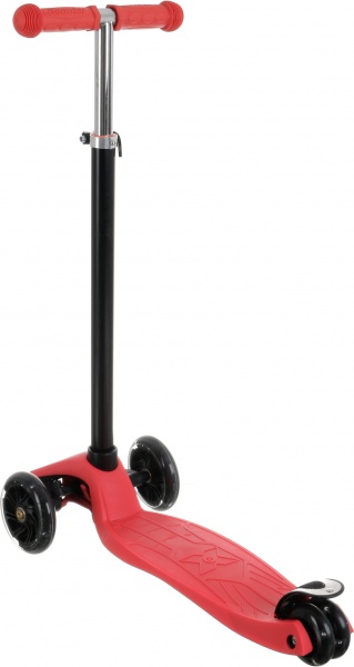 Самокат MaxxPro kids детский черный LS306/maxi/red 