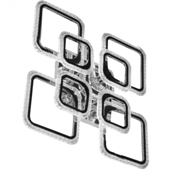 Люстра светодиодная Eurolamp A14 200 Вт бело-черный LED-LS-200-A14 