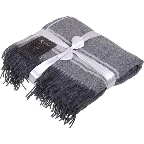 Плед Cashmere 140x200 см светло-серый La Nuit 