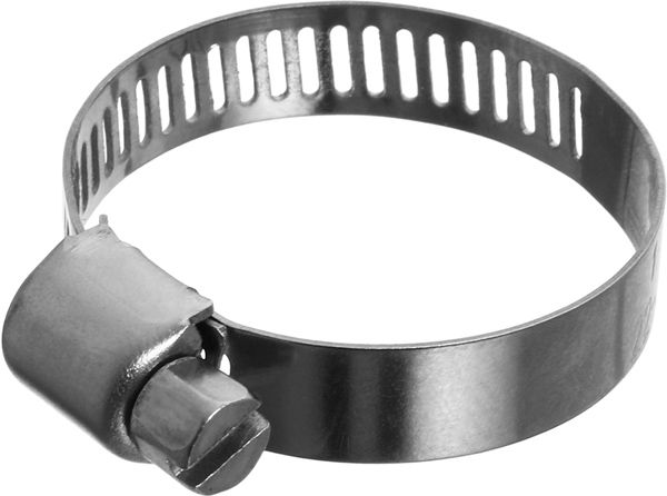 Хомут черв'ячний 20-32 мм нержавіюча сталь