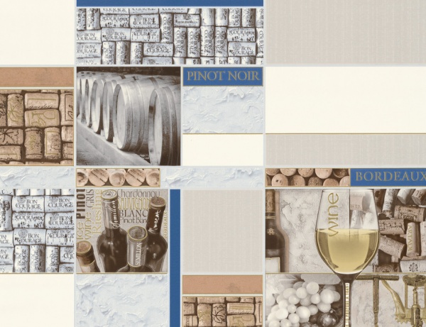 Обои виниловые на бумажной основе Славянские обои Expromt Шабо 5700-03 0,53x10,05 м 