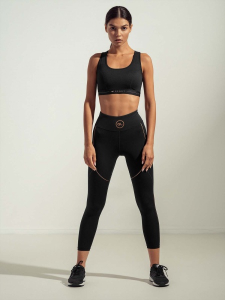 Лосины 4F D4Z21-SPDF252-21A р.XS черный