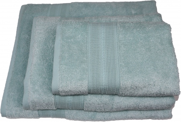 Рушник махровий Savasan 70x140 см блідо-бірюзовий La Nuit 