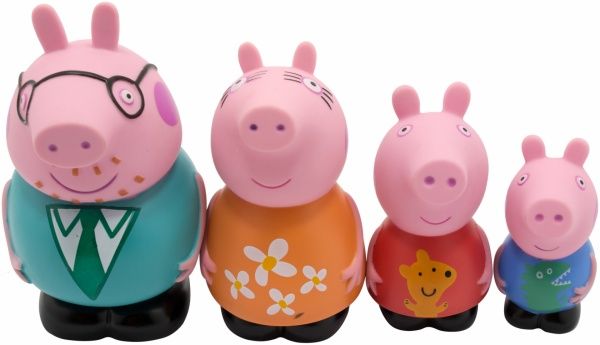 Набор для ванны Peppa Pig Семья Пеппы 25068