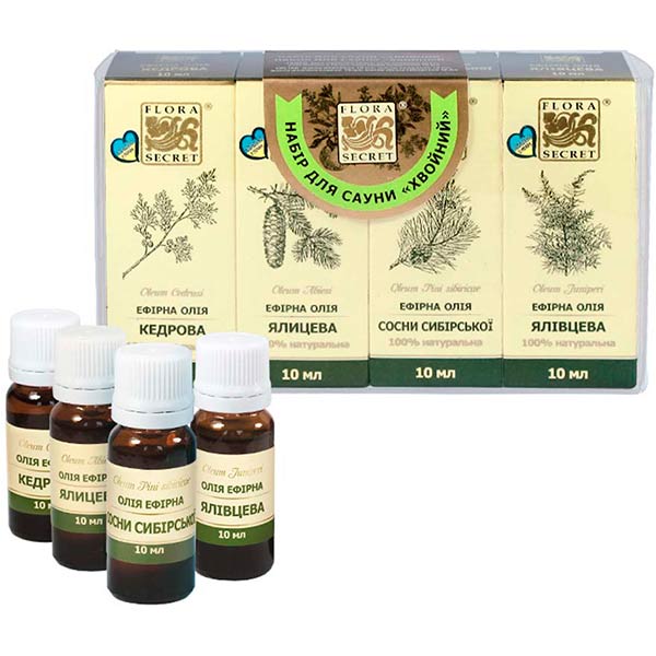 Набор эфирных масел Flora Secret Хвойний 40 мл 