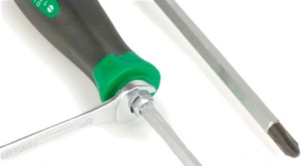 Набір викруток ударних Toptul 6 шт. (PH1x75, PH2x100, PH3x150, SL5,5x100, SL6,5x150, SL8x175) PH 1×175 мм GAAE0613