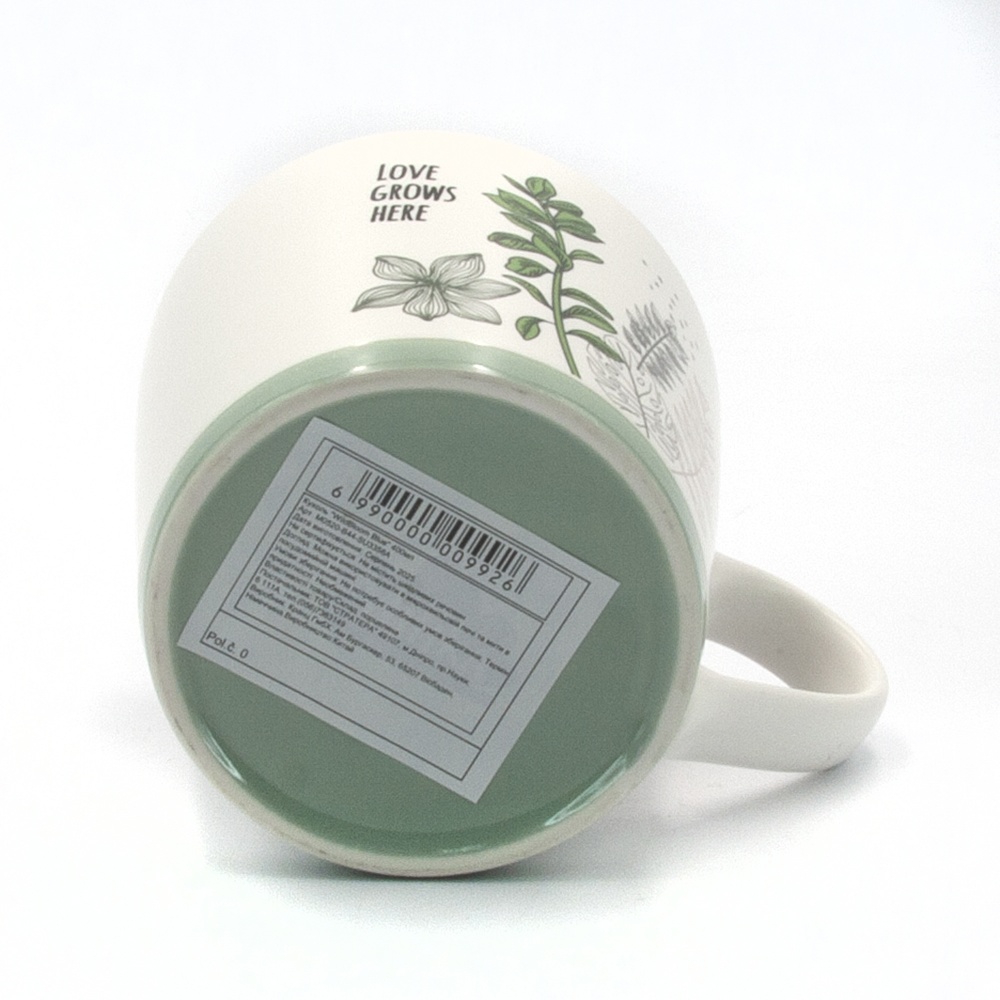 Чашка Milika WildBloom Blue 400 мл M0520-B44-SU3358A