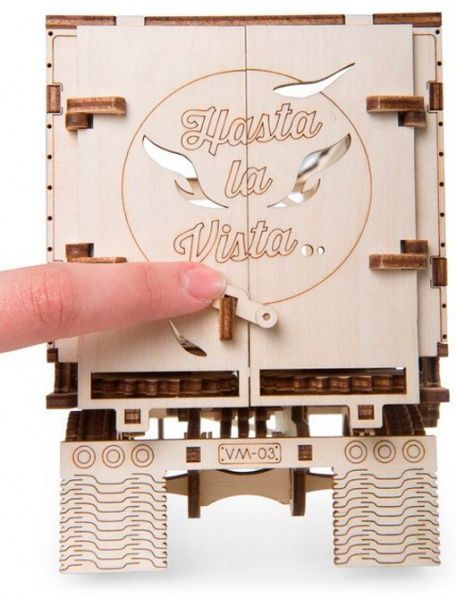 3D-конструктор Ukrainian Gears Полуприцеп к модели Тягач VM-0