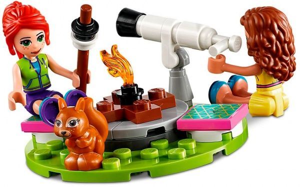 Конструктор LEGO Friends Кемпинг на природе 41392