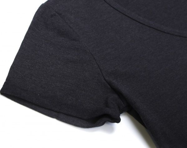 Туника с принтом р. S темно-серый 