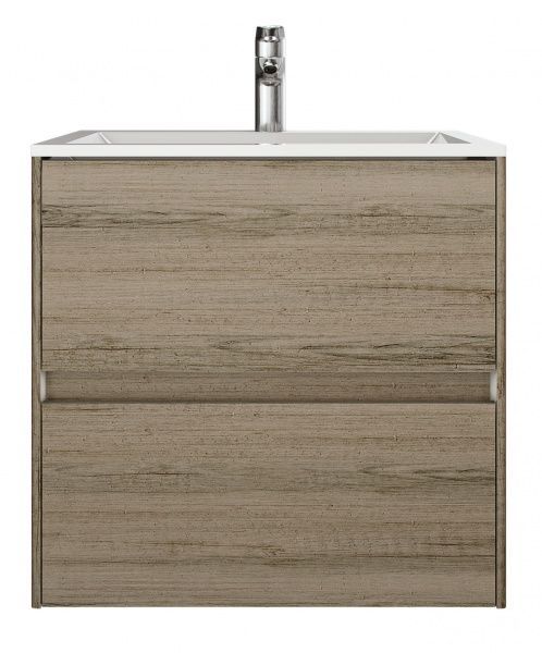 Тумба подвесная Water House Preference N2 60 МДФ секвойя под умыв.Амальфи 60