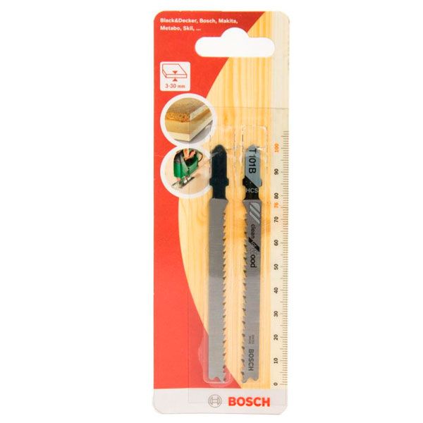 Пилочка для электролобзика Bosch T101B 2 шт. 2609258721