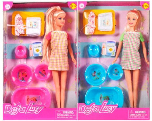 Лялька Defa 8350 вагітна аксесуари В асортименті