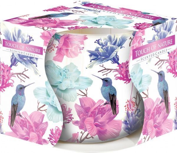 Свеча ароматическая sn71S/49 Прикосновение природы Bispol