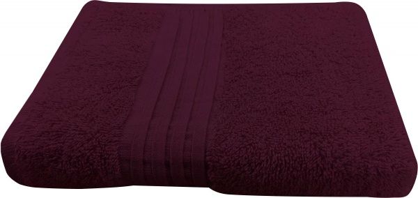 Полотенце махровое Grace 50x90 см баклажановый Saffran 