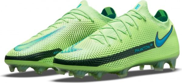 Бутси Nike PHANTOM GT ELITE FG CK8439-303 р. US 10 блакитний