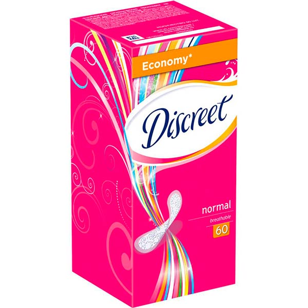 Прокладки щоденні Discreet normal 60 шт.
