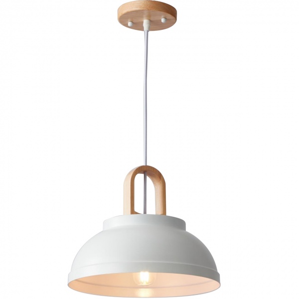 Підвіс Hopfen LOFT KNS 1x40 Вт Е27 білий 