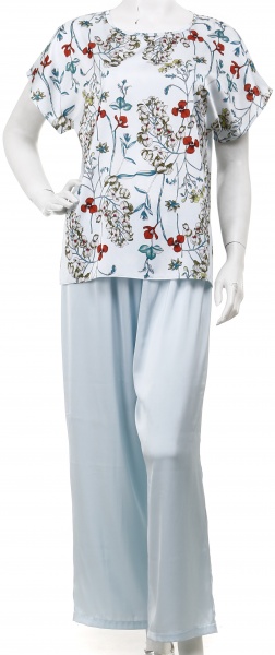 Пижама megotex Primavera р. M голубой