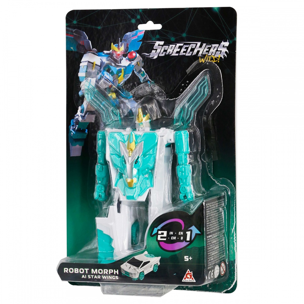 Робот-трансформер Alpha Group Screechers Wild! S5 Стар Вінгс 1:32 EU686153
