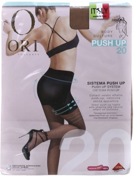 Колготки женские ORI Push-Up 20 Den Nature р. 4 бежевый 1 шт. 