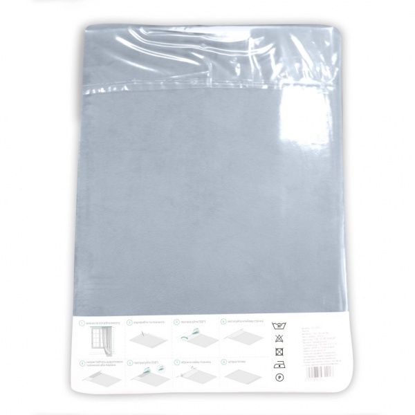 Штора Velour 200х275 см блакитний Decora textile