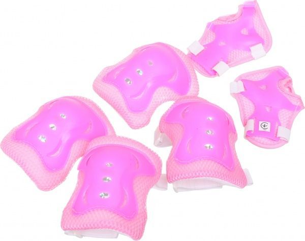 Комплект защиты MaxxPro для роликов PR-4-PN р. M розовый