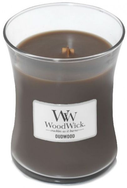 Свічка ароматична Woodwick Medium Oudwood 275 г 
