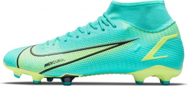 Бутсы Nike Mercurial Superfly 8 Academy MG CV0843-403 р. US 8 лайм