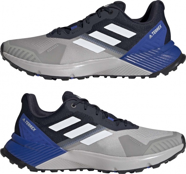 Кросівки Adidas TERREX SOULSTRIDE FY9216 р.UK 10,5 сірий