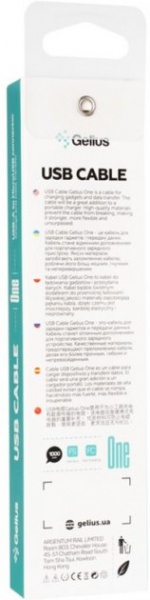 Кабель Gelius One GP-UC115 MicroUSB 1 м черный 