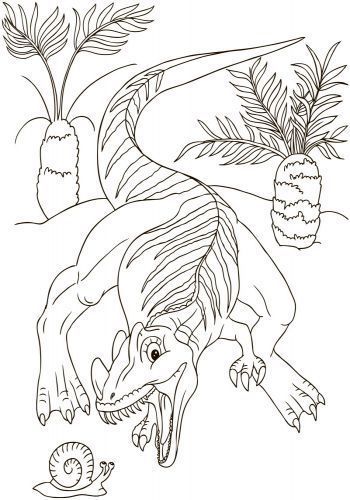 Книга-раскраска Юлия Каспарова «Велика книга розмальовок: Динозаври» 978-9-6674-8251-0