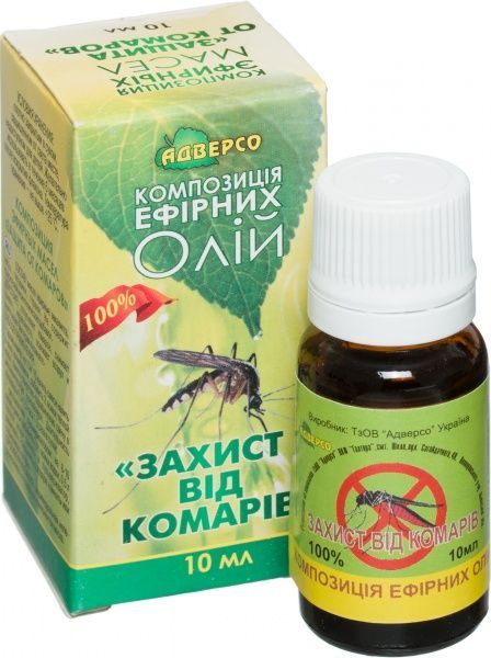 Аромакомпозиция Адверсо Захист від комарів 10 мл 