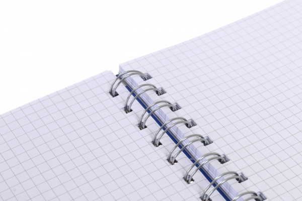 Книга для нотаток на спіралі Зірка 80 аркушів А5